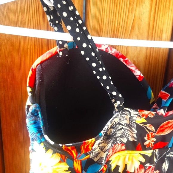 George floral print 1 pc swimsuit - Picture 6 of 7